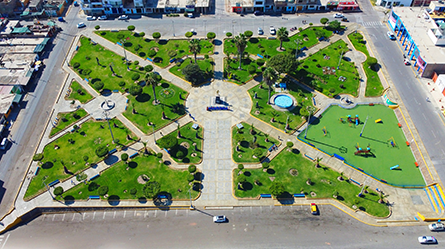 Plaza de Armas de Túpac Amaru Inca